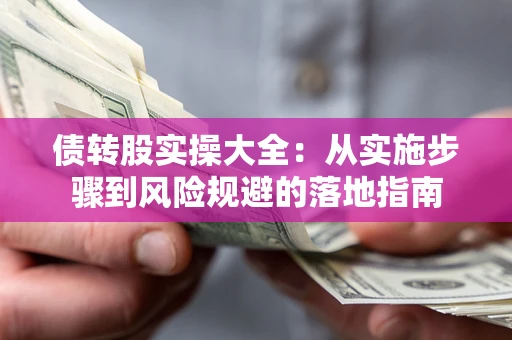 北京债转股实操大全：从实施步骤到风险规避的落地指南