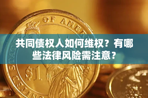 北京共同债权人如何维权？有哪些法律风险需注意？