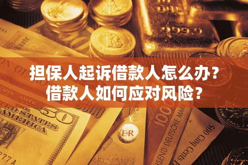 北京担保人起诉借款人怎么办？借款人如何应对风险？