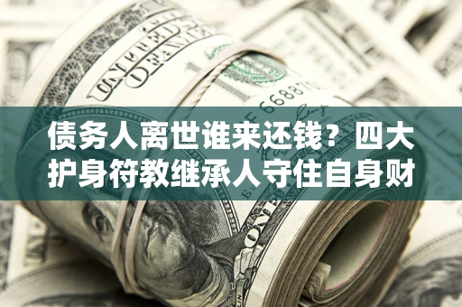 北京债务人离世谁来还钱？四大护身符教继承人守住自身财产